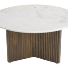 Zuo Tailo Coffee Table White & Brass