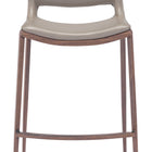 Zuo Ace Barstool (Set of 2) Brown & Walnut