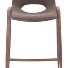 Zuo Desi Counter Stool (Set of 2) Brown & Walnut