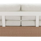 Zuo Gelo Sofa White & Brown