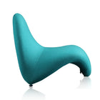 Manhattan Comfort MoMa Modern Wool Blend Accent Chair in Teal
