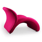 Manhattan Comfort Rosebud Modern Wool Blend Accent Chair in Fuchsia