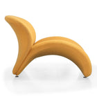 Manhattan Comfort Rosebud Modern Wool Blend Accent Chair in Yellow