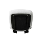 Manhattan Comfort Bartow Mid-Century Modern Upholstered Lounge Chair in Ivory Multi