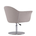 Manhattan Comfort Voyager Modern Woven Blend Swivel Lounge Chair in Barley