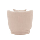 Manhattan Comfort Siri Modern Upholstered Lounge Chair in Wheat