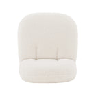 Manhattan Comfort Edina Modern Boucle Lounge Chair in White