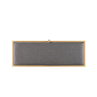 Manhattan Comfort Paloma Modern Accent Storage Bench in Light Oak