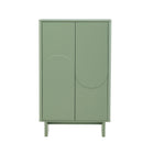 Manhattan Comfort Ella Modern 32" Accent Cabinet in Sage Green
