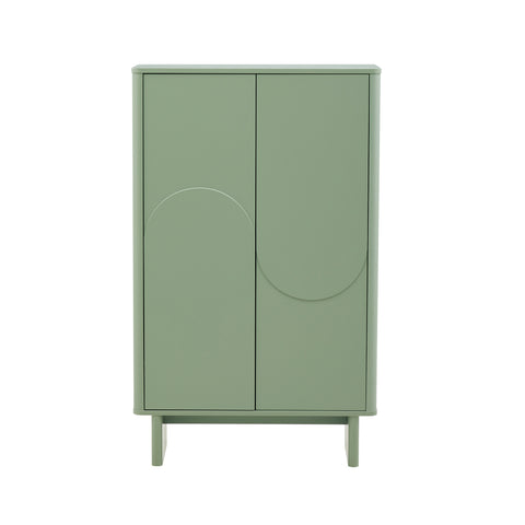 Manhattan Comfort Ella Modern 32" Accent Cabinet in Sage Green
