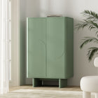 Manhattan Comfort Ella Modern 32" Accent Cabinet in Sage Green