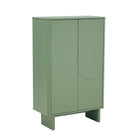 Manhattan Comfort Ella Modern 32" Accent Cabinet in Sage Green