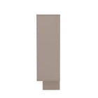 Manhattan Comfort Ella Modern 32" Accent Cabinet in Mocha