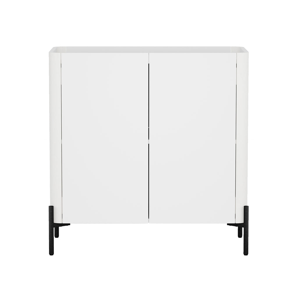 Manhattan Comfort Abbey Modern 32" Accent Cabinet in White