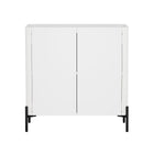 Manhattan Comfort Abbey Modern 32" Accent Cabinet in White