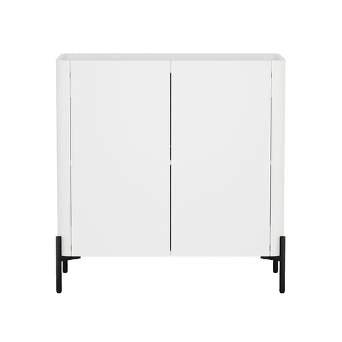 Manhattan Comfort Abbey Modern 32" Accent Cabinet in White