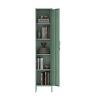 Manhattan Comfort Naomi Modern 15" Metal Storage Cabinet in Sage Green