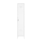 Manhattan Comfort Naomi Modern 15" Metal Storage Cabinet in White