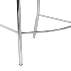 Baxton Studio Montclare Modern and Contemporary Black Bonded Leather Upholstered 2-Piece Counter Stool Set