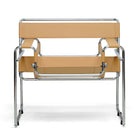 Baxton Studio Jericho Tan Leather Mid-Century Modern Accent Chair