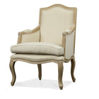 Baxton Studio Nivernais Wood Traditional French Accent Chair
