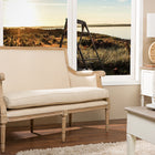 Baxton Studio Chavanon Wood & Light Beige Linen Traditional French Loveseat