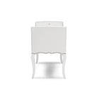 Baxton Studio Kristy Modern and Contemporary White Faux Leather Classic Seating Bench