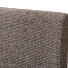Baxton Studio Nexus Mid-Century Modern Walnut Wood Finishing and Gravel Fabric Upholstered Dining Side Chair - Set of 2