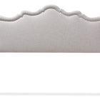 Baxton Studio Nadeen Modern and Contemporary Greyish Beige Fabric Queen Size Headboard