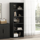 Manhattan Comfort Rivington Modern 28" Open Bookcase in Black