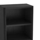 Manhattan Comfort Rivington Modern 28" Open Bookcase in Black