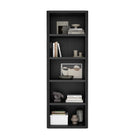 Manhattan Comfort Rivington Modern 28" Open Bookcase in Black