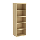Manhattan Comfort Rivington Modern 28" Open Bookcase in Natural Oak