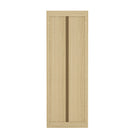 Manhattan Comfort Rivington Modern 28" Open Bookcase in Natural Oak