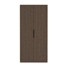 Manhattan Comfort Rivington Modern 38" Bookcase Cabinet in Walnut