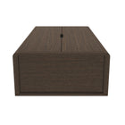 Manhattan Comfort Rivington Modern 38" Bookcase Cabinet in Walnut - BC004-BR