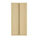 Manhattan Comfort Rivington Modern 38" Bookcase Cabinet in Natural Oak - BC004-NA