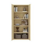 Manhattan Comfort Rivington Modern 38" Bookcase Cabinet in Natural Oak - BC004-NA
