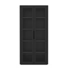 Manhattan Comfort Rivington Modern 38" Bookcase Cabinet in Black