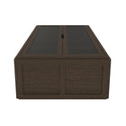 Manhattan Comfort Rivington Modern 38" Bookcase Cabinet in Walnut - BC005-BR