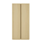 Manhattan Comfort Rivington Modern 38" Bookcase Cabinet in Natural Oak - BC005-NA