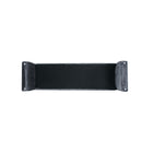 Manhattan Comfort Concord Modern Glam Chenille Accent Bench in Black