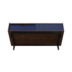 Manhattan Comfort Duane Mid-Century Modern 47" Coffee Table in Navy Blue