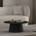 Manhattan Comfort Layla Scandinavian Modern Coffee Table in Black