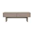 Manhattan Comfort Ella Modern 47" Coffee Table in Mocha