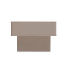 Manhattan Comfort Ella Modern 47" Coffee Table in Mocha