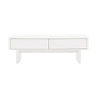 Manhattan Comfort Ella Modern 47" Coffee Table in White