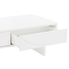 Manhattan Comfort Ella Modern 47" Coffee Table in White