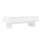 Manhattan Comfort Ella Modern 47" Coffee Table in White