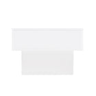 Manhattan Comfort Ella Modern 47" Coffee Table in White